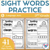 Sight Words Practice 3rd Grade