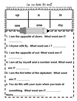 Exercise 2 Word analysis can help you to guess the