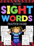 Sight Words Worksheets for Kindergarten