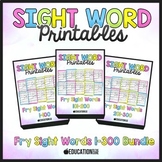 Sight Words Practice, Sight Words