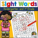 Sight Words Practice Spring Word Search May Flowers High F