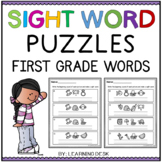 Sight Words Practice Worksheets First and Second Grade