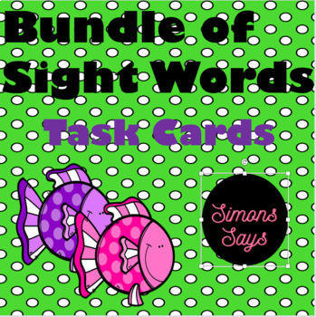 Preview of Sight Words Pre-K-3rd