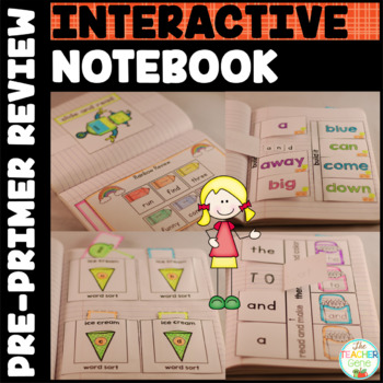 Preview of Sight Word Interactive Notebook: Pre-Primer Review