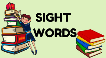 Preview of Sight Words Printable Posters