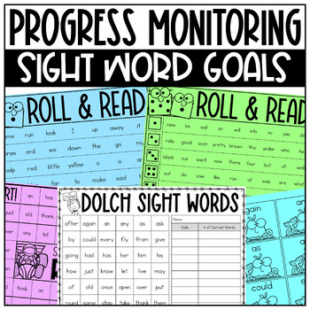 Preview of Sight Words | Progress Monitoring IEP Goals