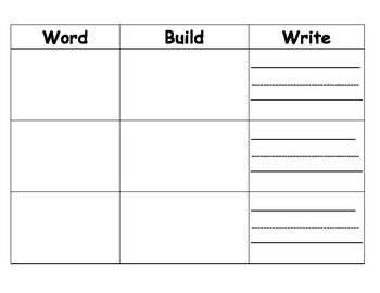 word build write