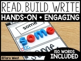 Sight Words Read, Build, Write (Editable)