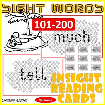 Preview of Sight Words Fluency Practice Flash Cards 