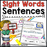 Sight Words Reading Writing Tracing Building Simple Sentences