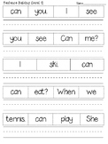 Sight Words Sentence Building Worksheets (more than 100 se