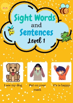 Preview of Sight Words & Sentences Level 1