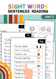 Sight Words Sentences - Reading Passages.
