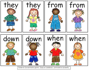 Kindergarten Sight Words Activities - Set Two by KD Creations | TpT