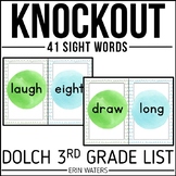 Sight Words - Sight Word Games - Knockout - Dolch Third Grade