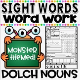 Sight Words Supreme NO PREP Printables ~ DOLCH NOUNS