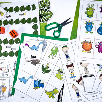 free printable sight words games for kindergarten