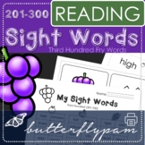 Sight Words | Third Hundred Fry Words (201-300) | K-1