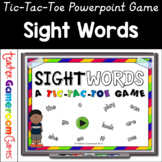 Sight Words Tic-Tac-Toe Game