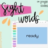 Sight Words Virtual Flash Cards List 1