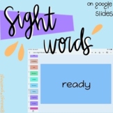 Sight Words Virtual Flash Cards List 6