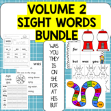 Sight Words Activities | Volume 2