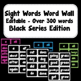 Sight Words ~ Word Wall ~ Black Series