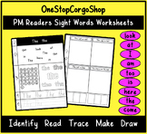 Sight Words Worksheets | Aligns with PM Guided Reading (Ma