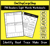 Sight Words Worksheets | Aligns with PM Guided Reading (Ye