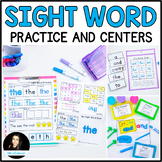 Sight Words Worksheets Pre-Primer Primer and First Grade D