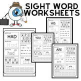 Sight Words Worksheets - daily morning work: volume 2