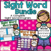 Kindergarten Sight Word Bundle, Activities, Word Work, Wor