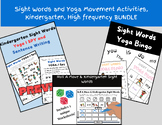 Sight Words and Yoga Movement Activities, Kindergarten, Hi