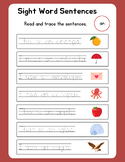 Sight Words and writing Practice