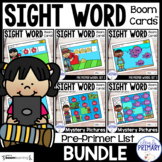 Sight Words for Kindergarten Bundle | Boom Cards
