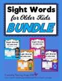 Sight Words for Older Kids BUNDLE Packet for Distance Learning
