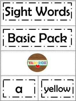 Preview of FREEBIE –  ALL 119 High Frequency Words (Sight Words) – Basic