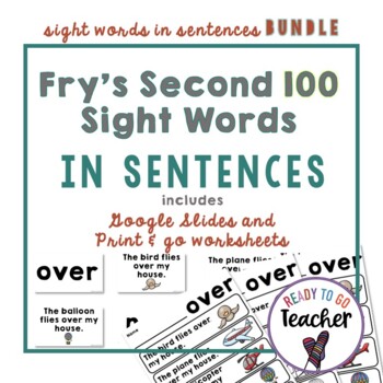 Preview of Fry's Second 100 - Digital and Printable BUNDLE