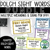 Sight Words with Multiple Meanings: BUNDLE
