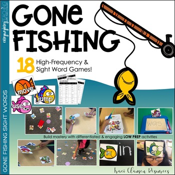 High frequency words fish