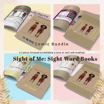 Preview of Sight of Me: Sight Word Books -Comic Bundle
