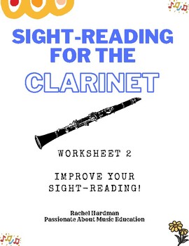 Preview of Sight-reading for beginner clarinet Exercise 2