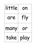 Sight word Flash Cards
