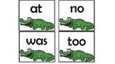 Crocodile Snap Sight word game