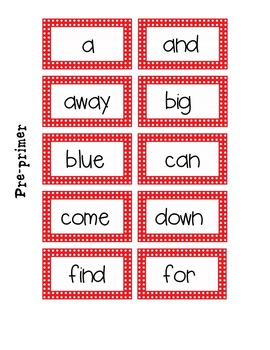 Sight word lists and activities by Teacher Grown Resources | TpT