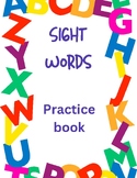 Sight words practice activity book CVC high frequency word