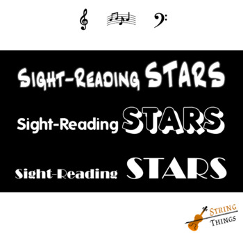 Preview of Sightreading S.T.A.R.S. poster or handout (Essential Elements method)