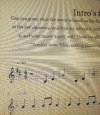 Sightreading with movie intro tunes