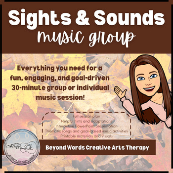 Preview of Sights & Sounds of Autumn | Music Therapy, Music Education, Special Education