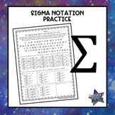 Sigma Notation Practice